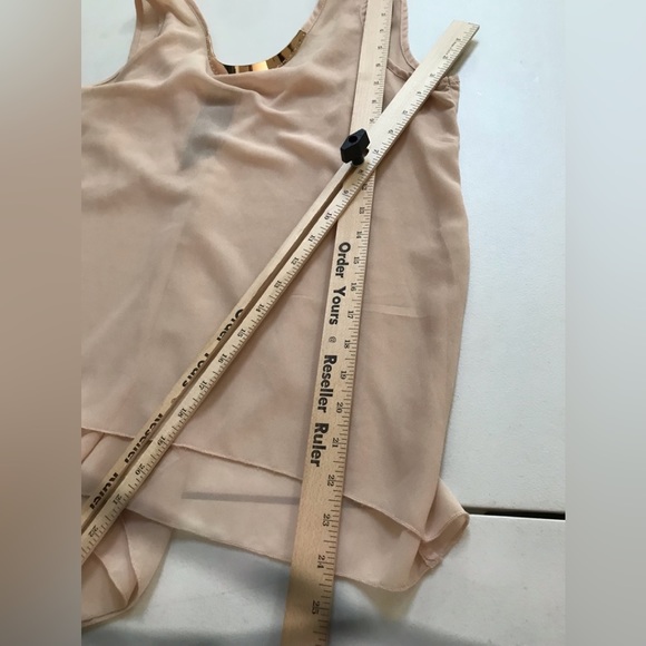 Moon Collection  size XL ballet pink / flesh tone camisole gold detail NWOT - Picture 10 of 15